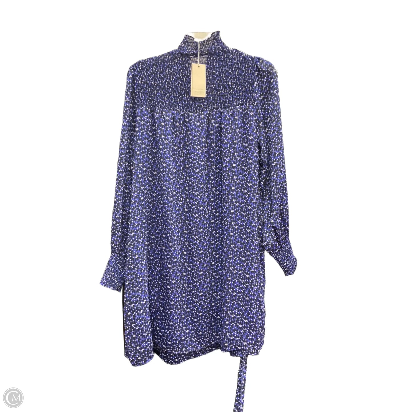 Dress Party Short By Boden In Black & Blue, Size: M