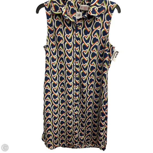 Dress Casual Midi By Cabi In Blue, Size: S