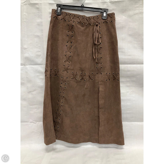 Skirt Midi By Cma In Brown, Size: 2