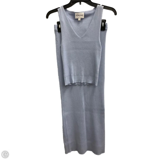 Skirt Set 2pc By Olive And Oak In Blue, Size: S