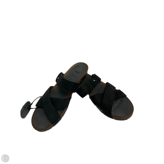 Sandals Flats By Teva In Black, Size: 10
