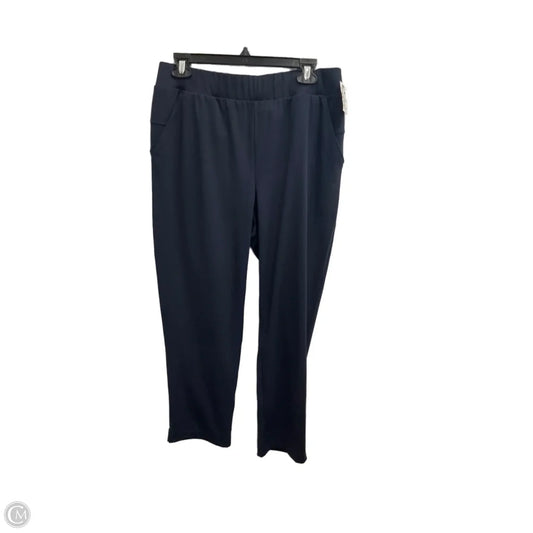 Athletic Pants By Talbots In Blue, Size: M
