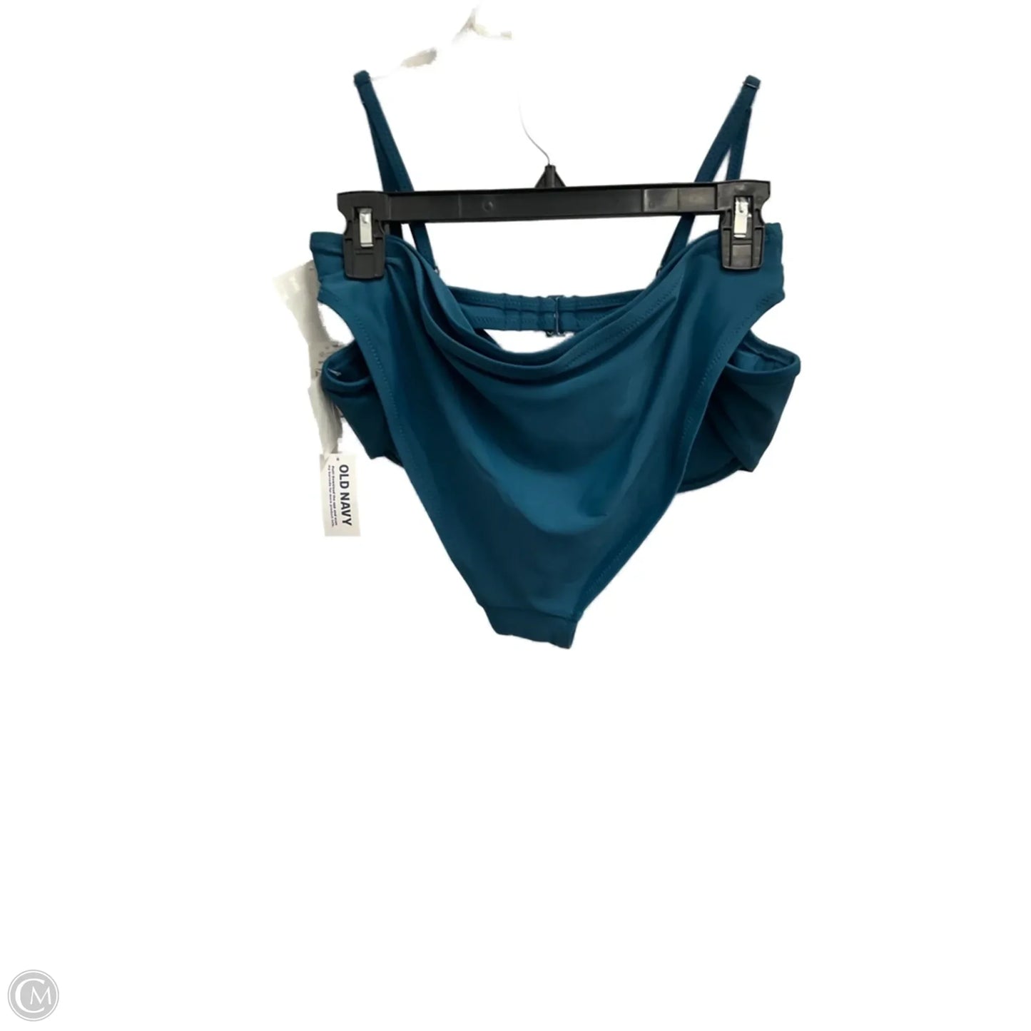 Swimsuit 2pc By Old Navy In Teal, Size: L