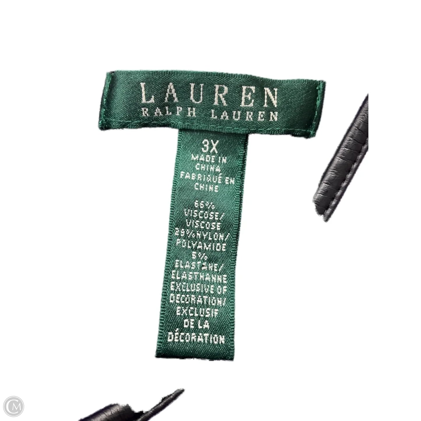 Dress Party Short By Lauren By Ralph Lauren In Purple, Size: 3x