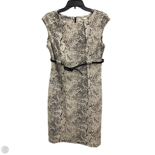 Dress Work By Dana Buchman In Snakeskin Print, Size: M