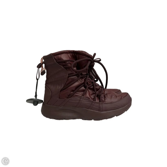 Boots Snow By Nike In Maroon, Size: 9