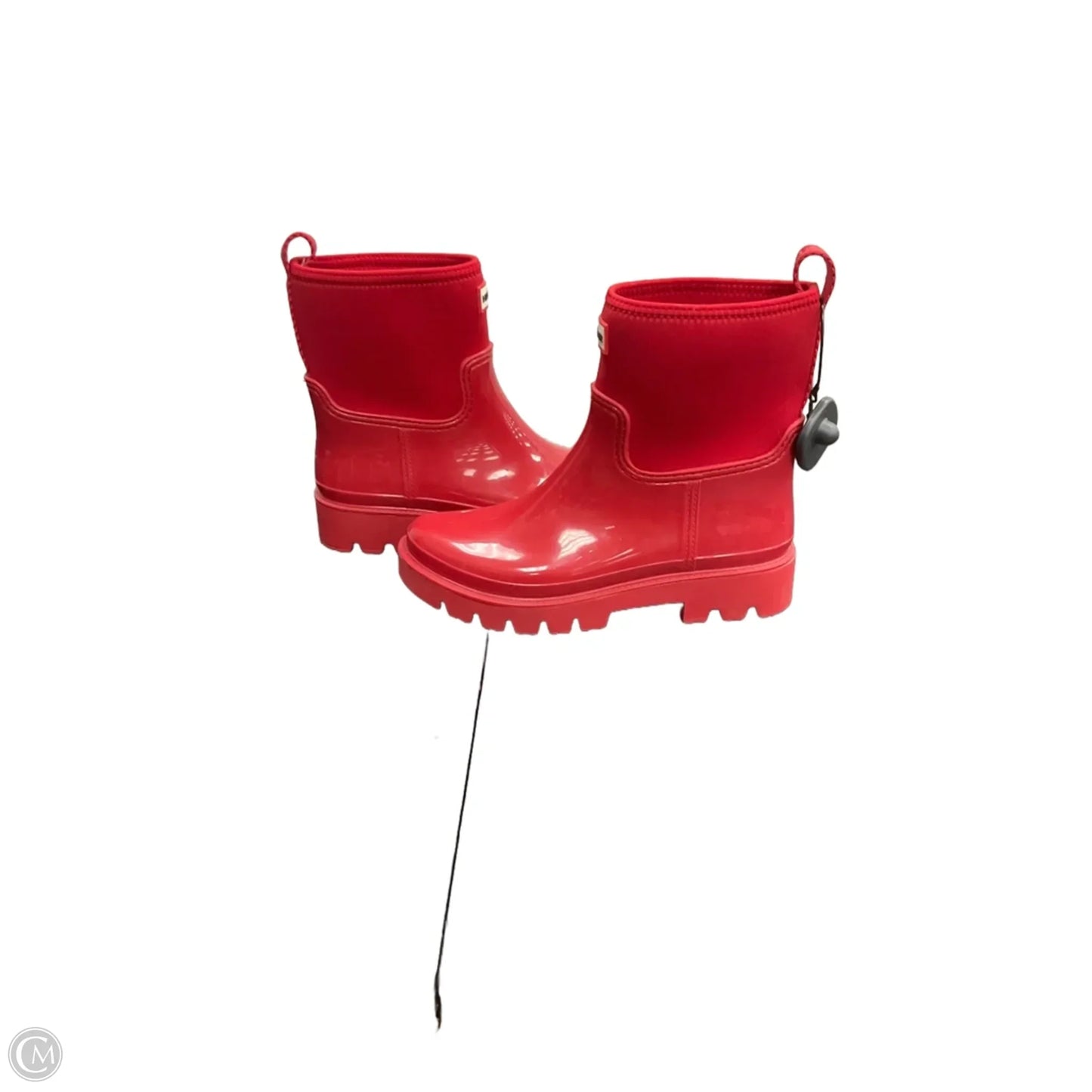 Boots Rain By Hunter In Red, Size: 7