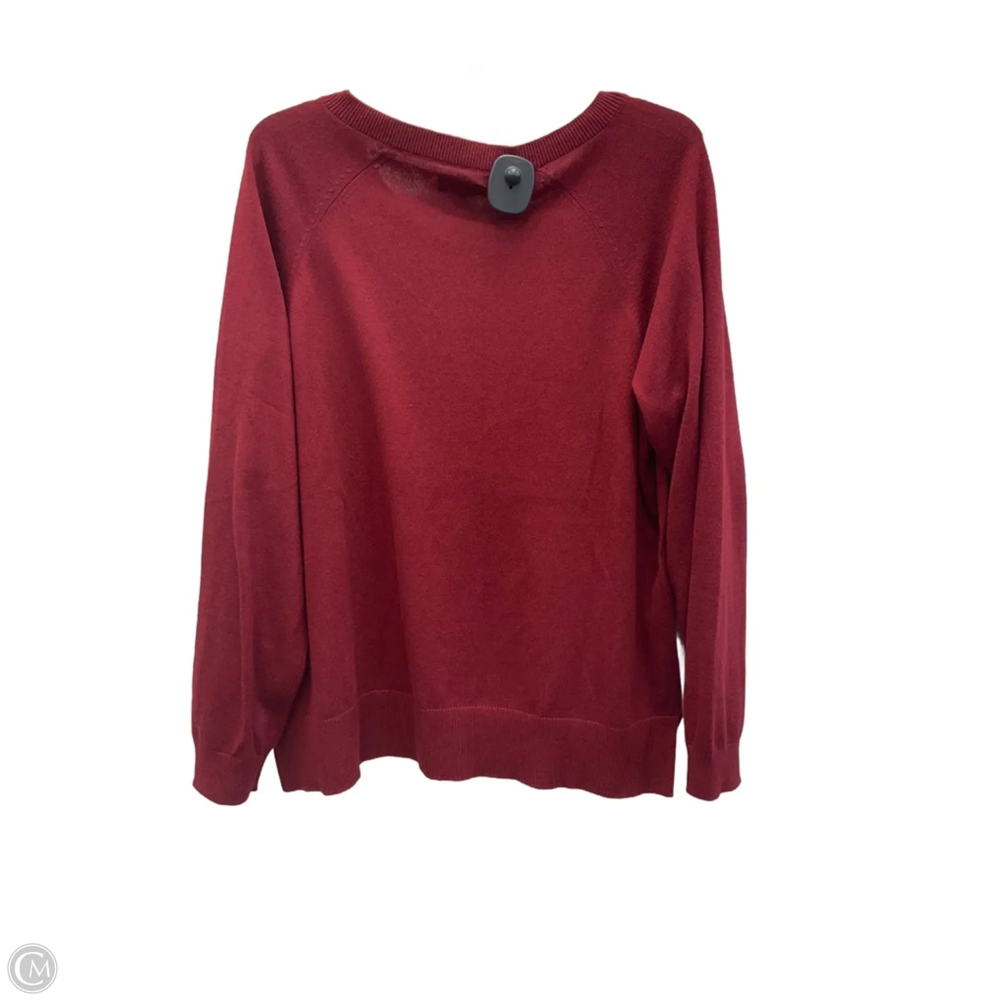 Top Long Sleeve By Lucky Brand In Red, Size: L