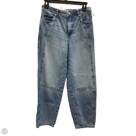 Jeans Wide Leg By Loft In Blue Denim, Size: 0