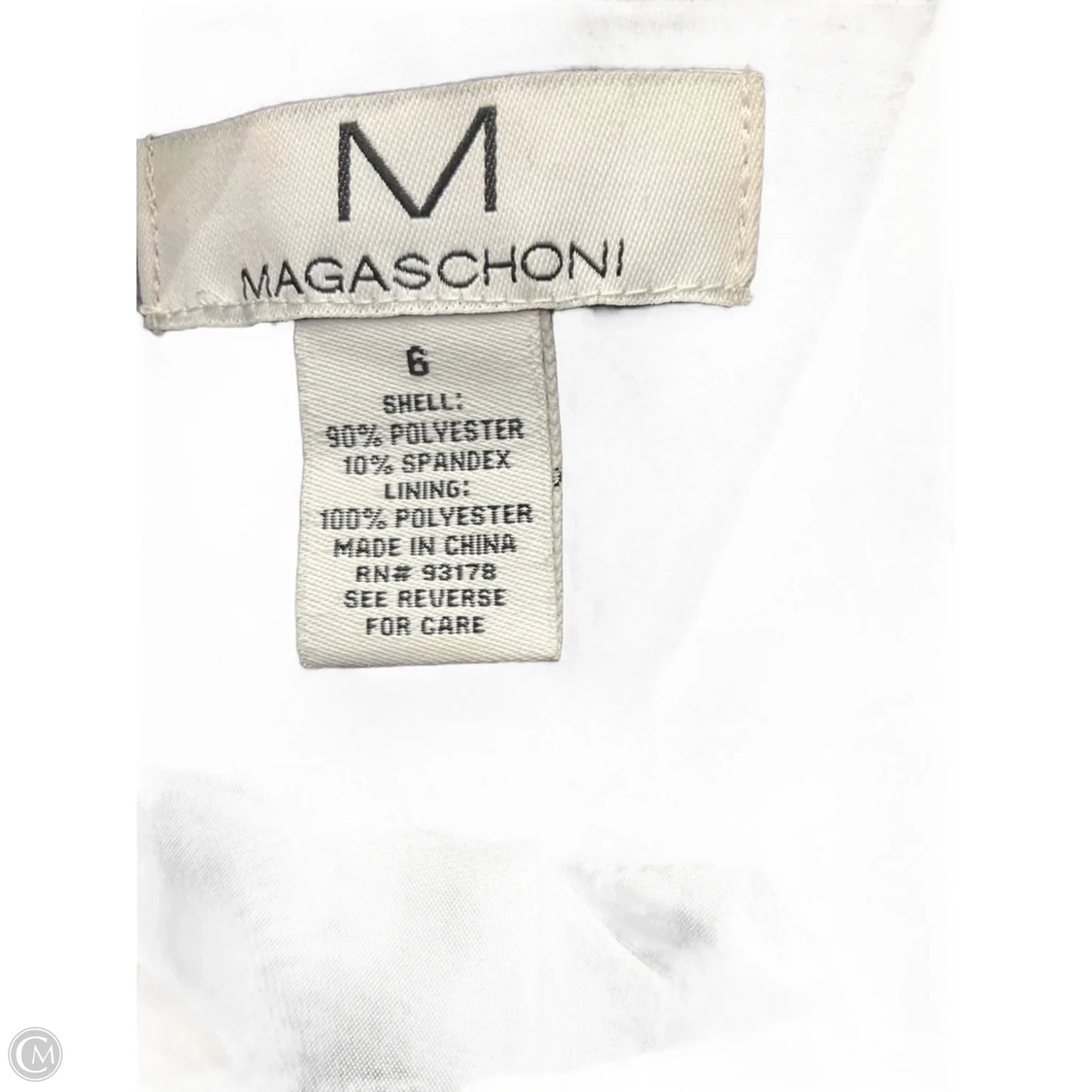 Blazer By Magaschoni In Grey, Size: S