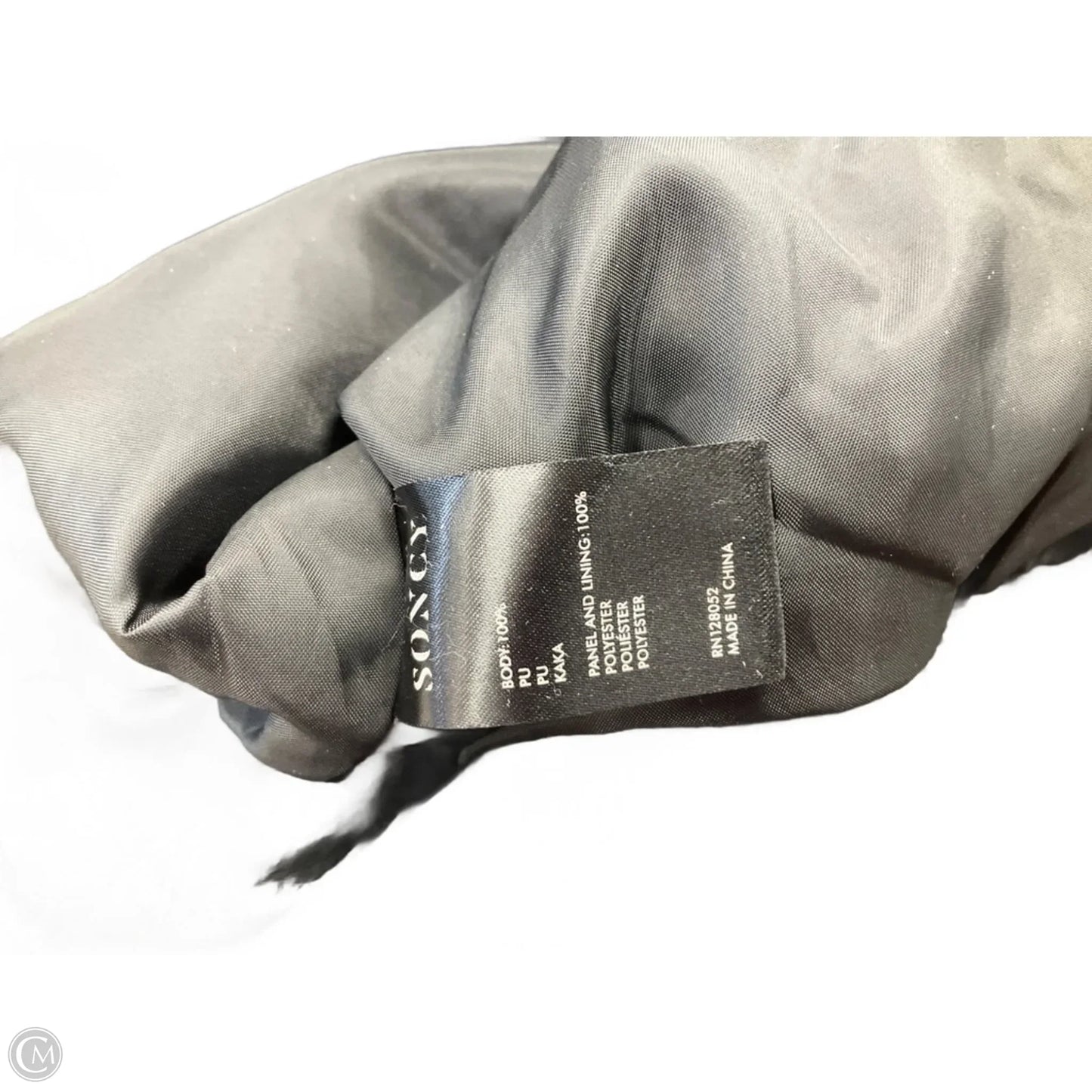 Jacket Moto By Clothes Mentor In Black & White, Size: Xs