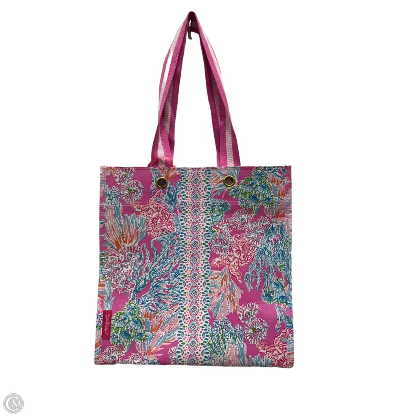 Tote Designer By Lilly Pulitzer, Size: Large