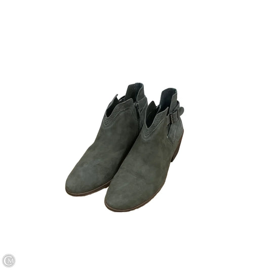 Boots Ankle Heels By Vince Camuto In Green, Size: 8.5