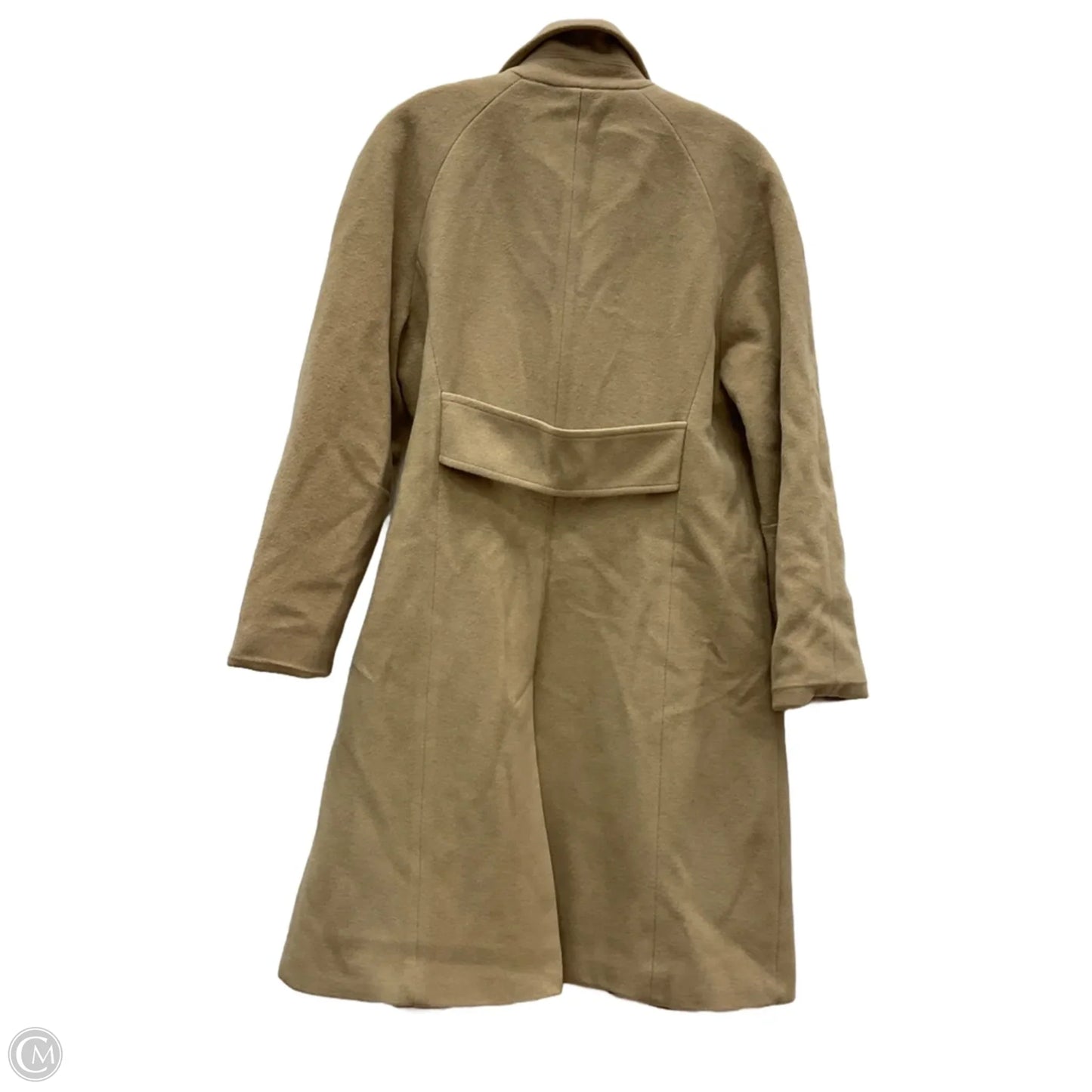 Coat Trench Coat By Larry Levine In Beige, Size: 8