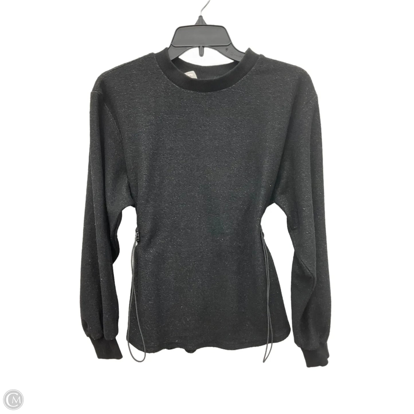 Top Long Sleeve By Bke In Black, Size: S