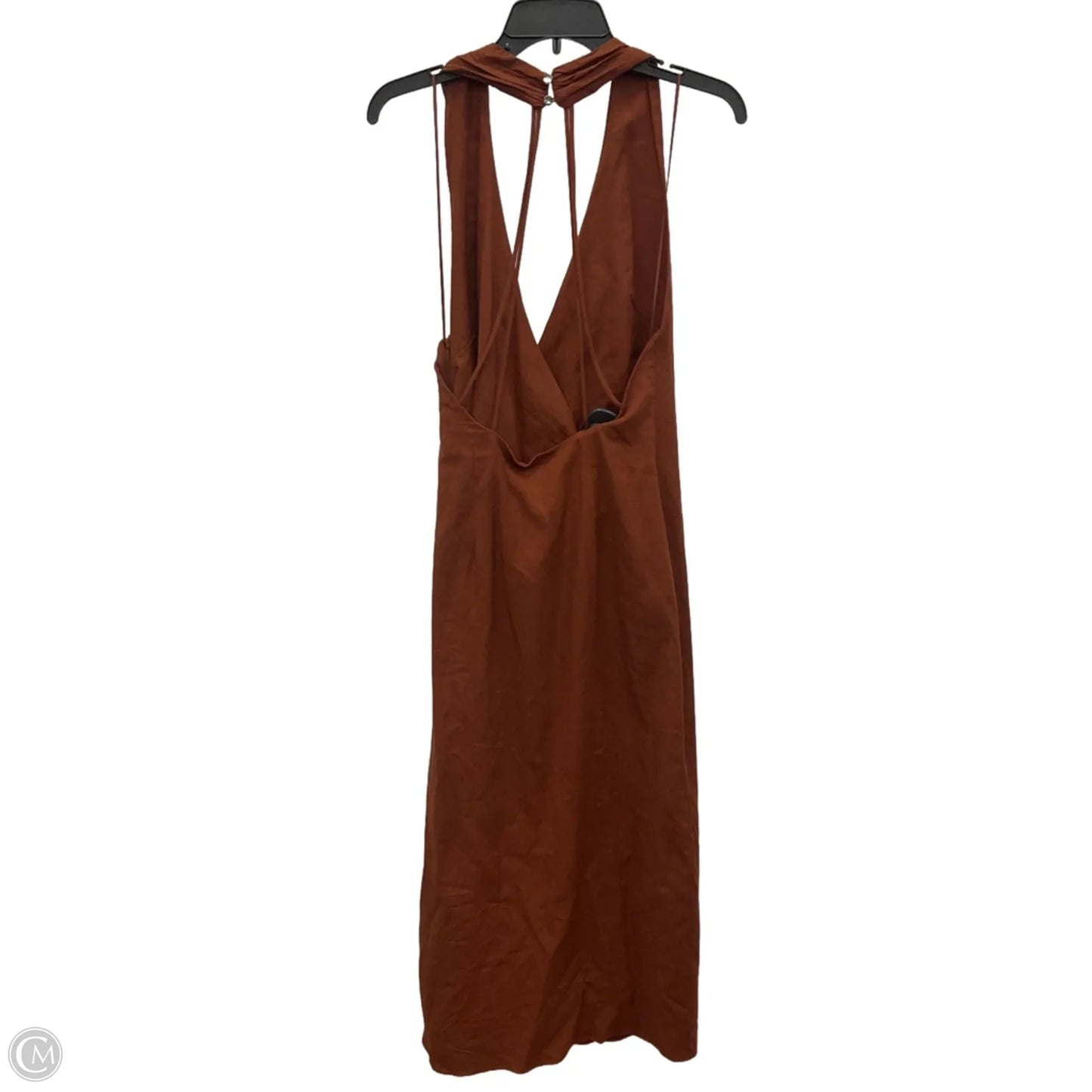 Dress Casual Maxi By Zara In Orange, Size: M