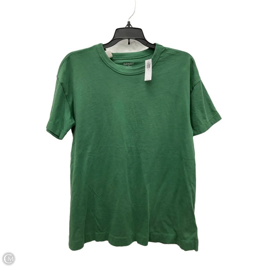 Top Short Sleeve By Old Navy In Green, Size: Xs