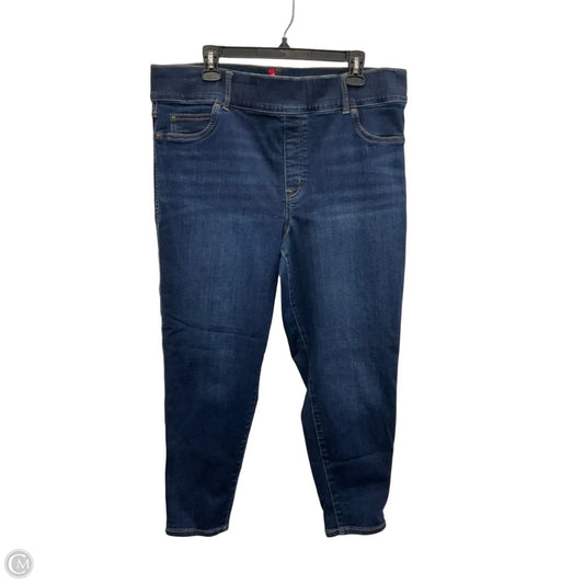 Jeans Skinny By Spanx In Blue Denim, Size: 2x
