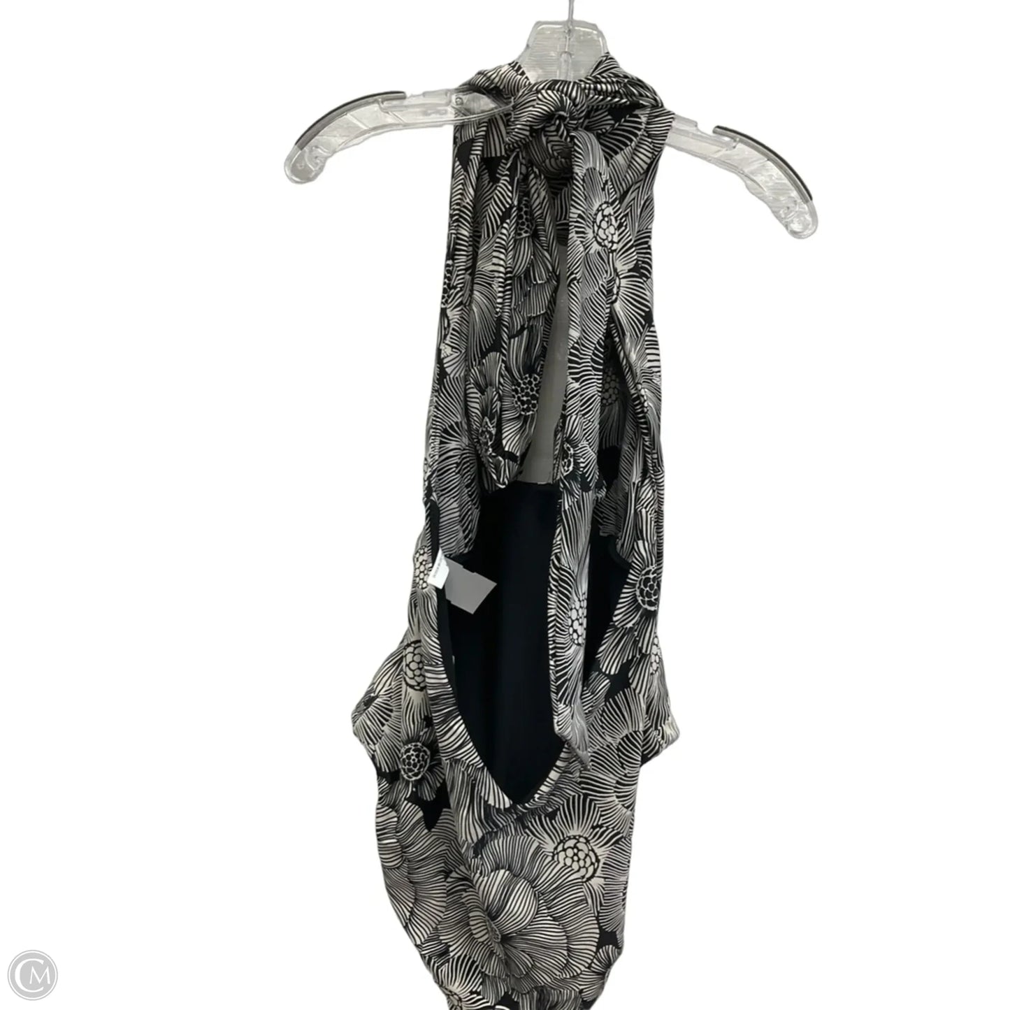 Swimsuit By Express In Black & Cream, Size: Xl
