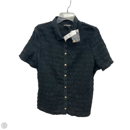 Top Short Sleeve By J. Crew In Black, Size: 2x