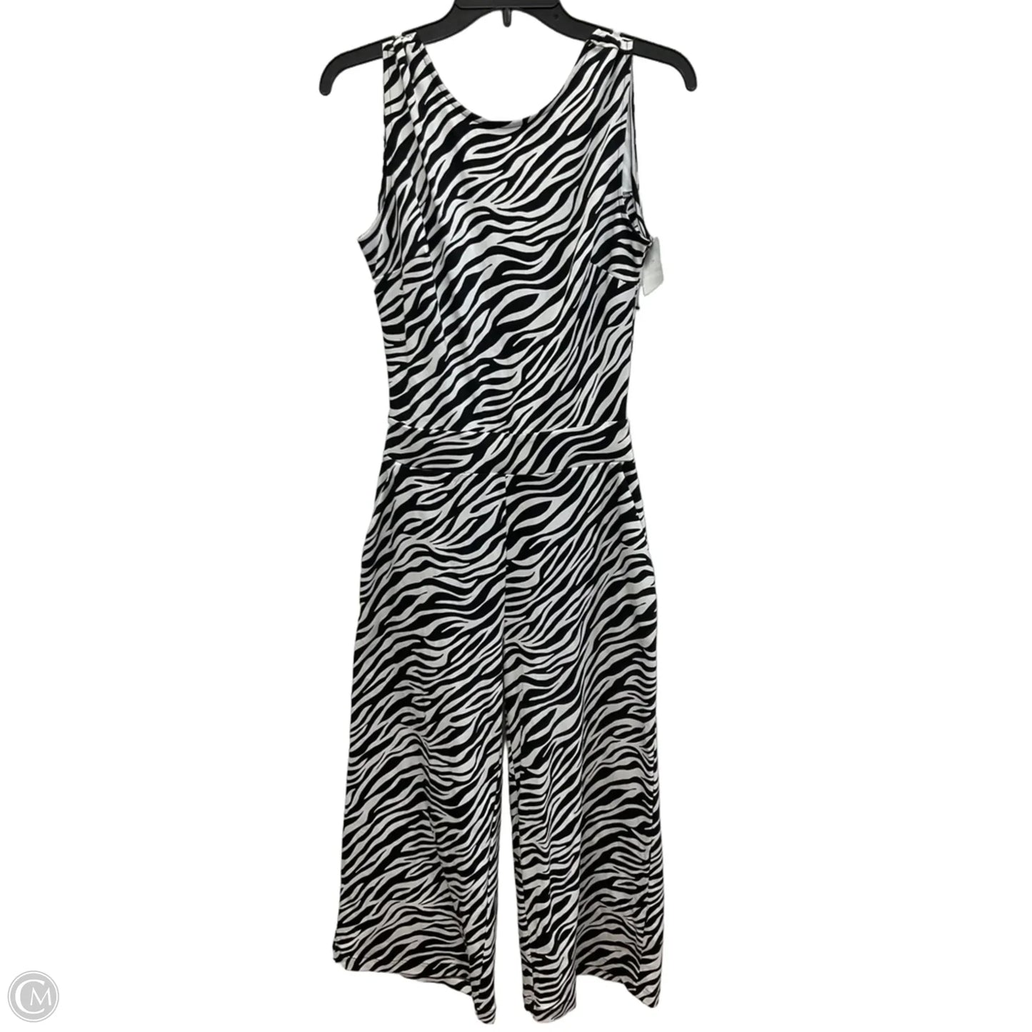 Jumpsuit By New York And Co In Zebra Print, Size: S