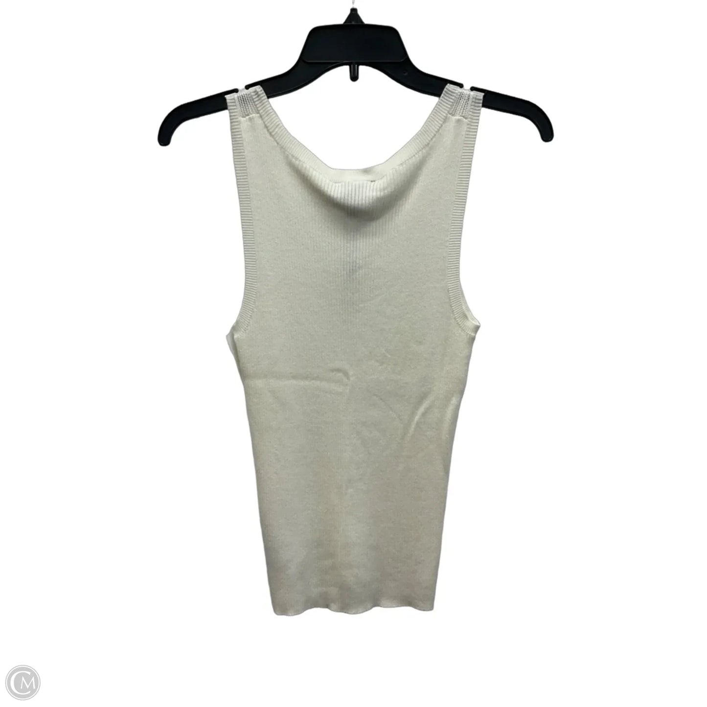 Top Sleeveless By Express In Cream, Size: Xs