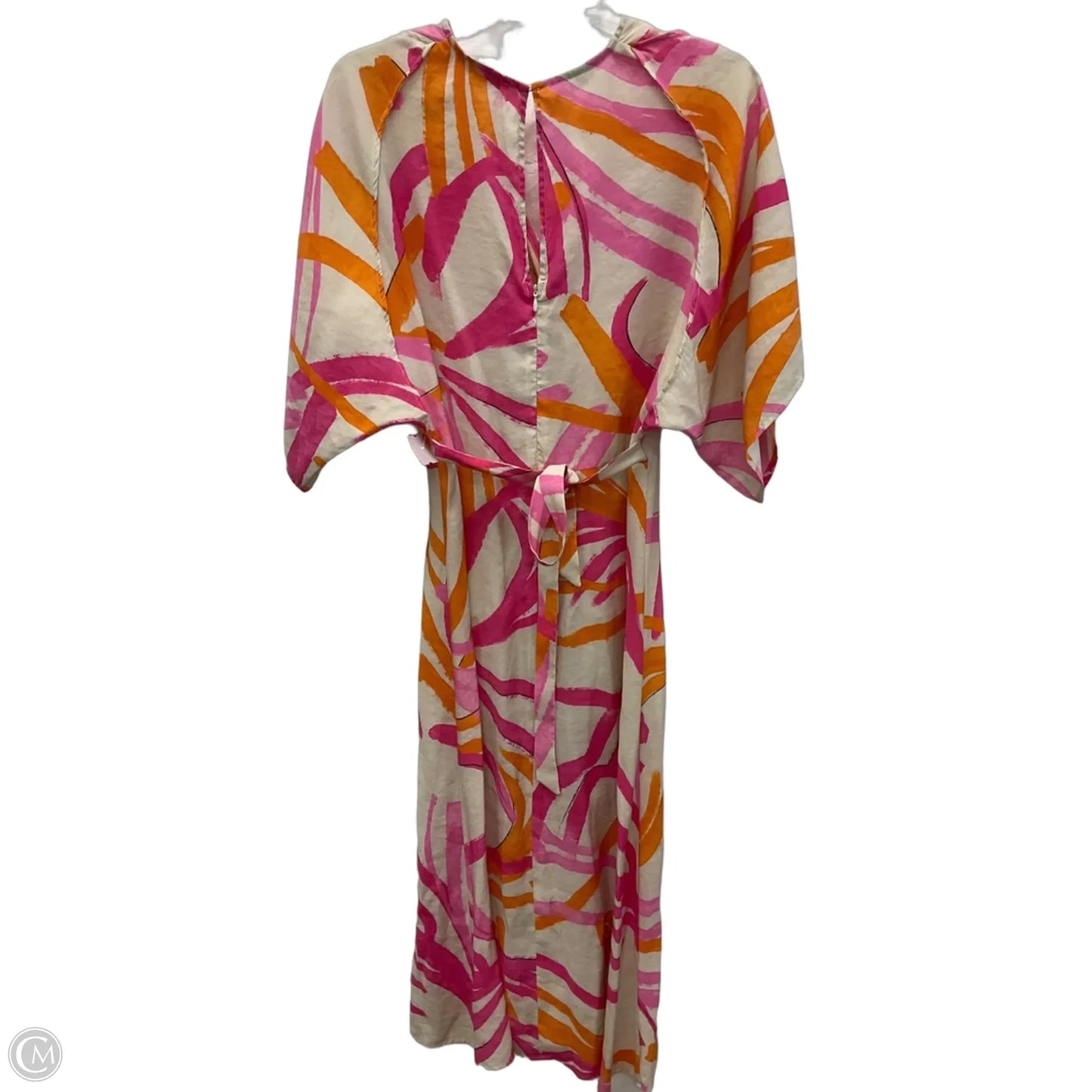 Dress Casual Maxi By Cma In Orange & Pink, Size: Xl