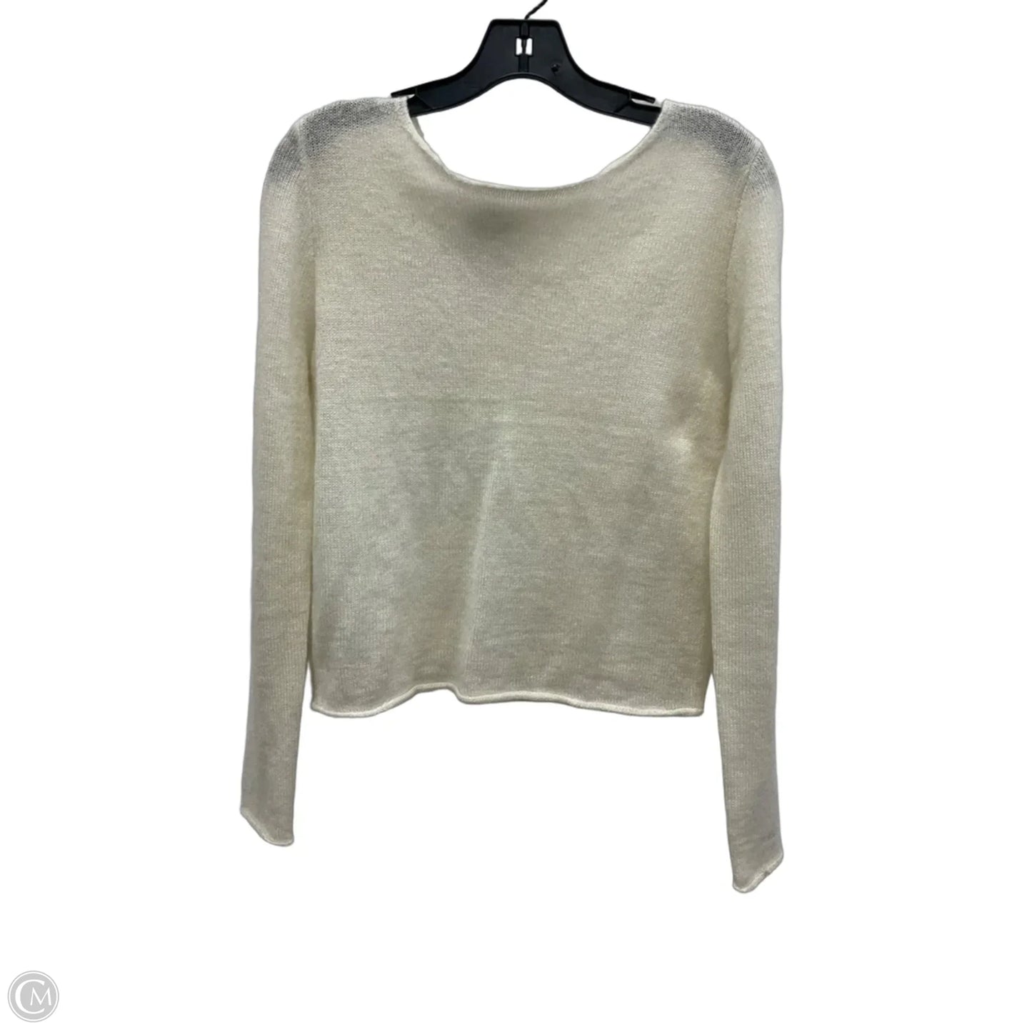 Top Long Sleeve By Brandy Melville In Cream, Size: Osfm
