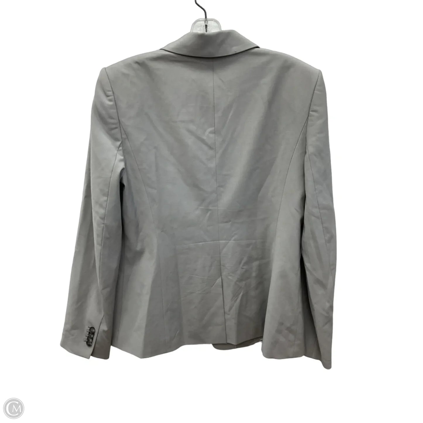 Blazer By Ann Taylor In Grey, Size: M