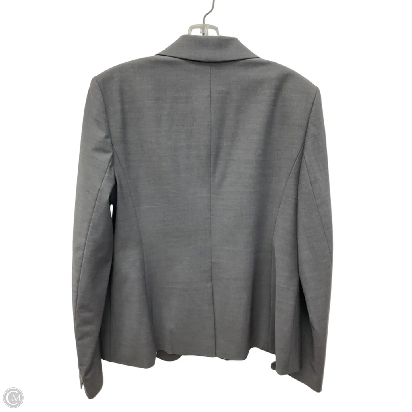 Blazer By Ann Taylor In Grey, Size: M