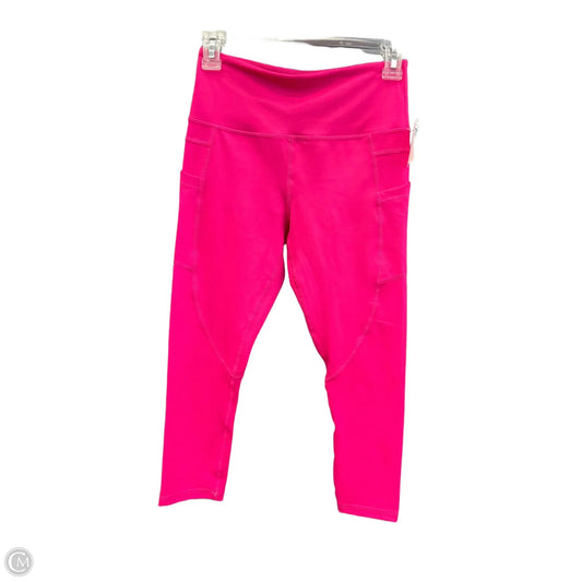 Athletic Leggings By Zyia In Pink, Size: 4