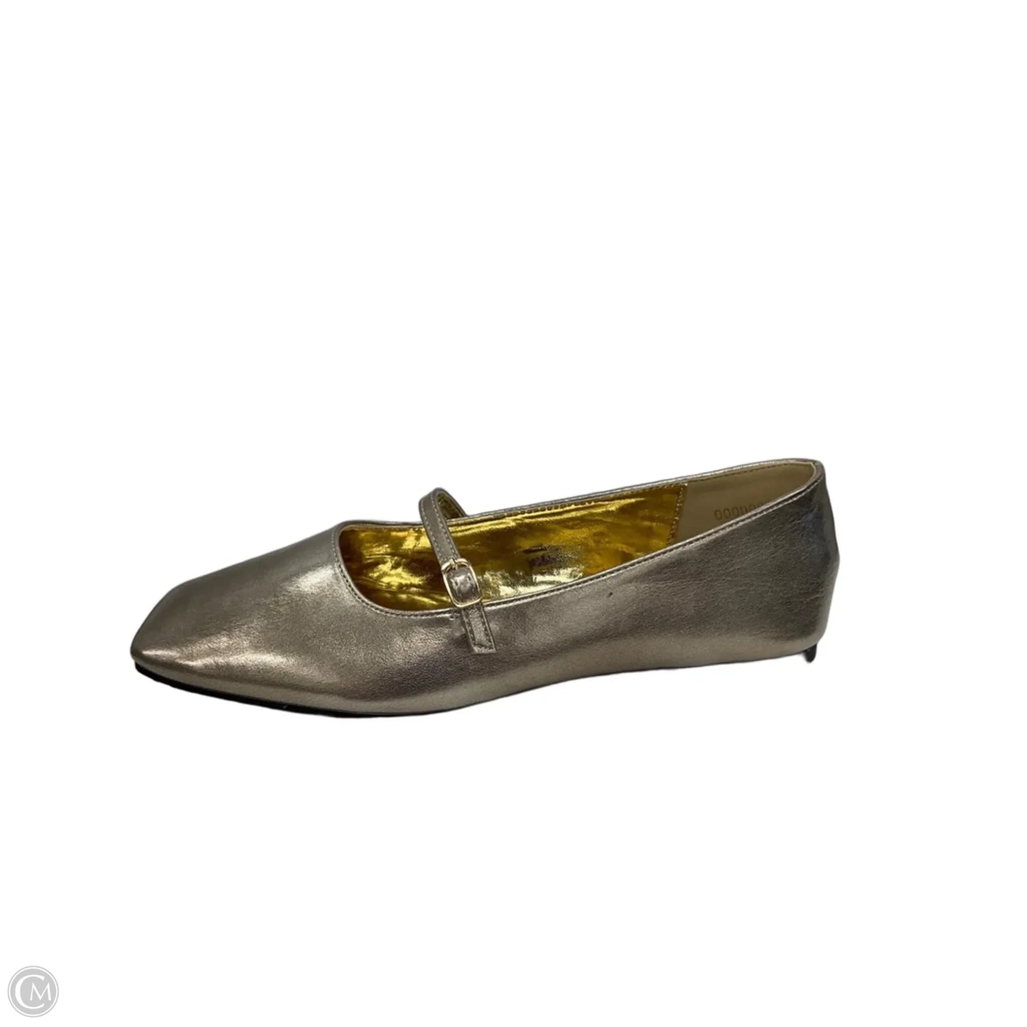 Shoes Flats By Shu Shop In Gold, Size: 8