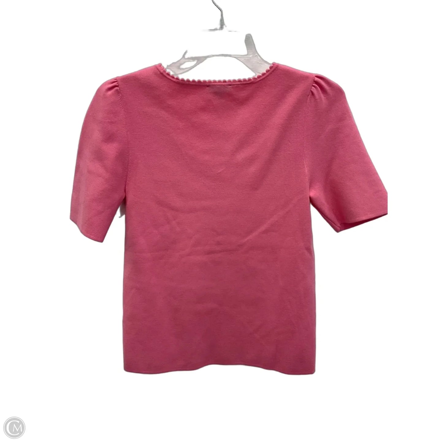 Top Short Sleeve By Talbots In Pink, Size: Sp