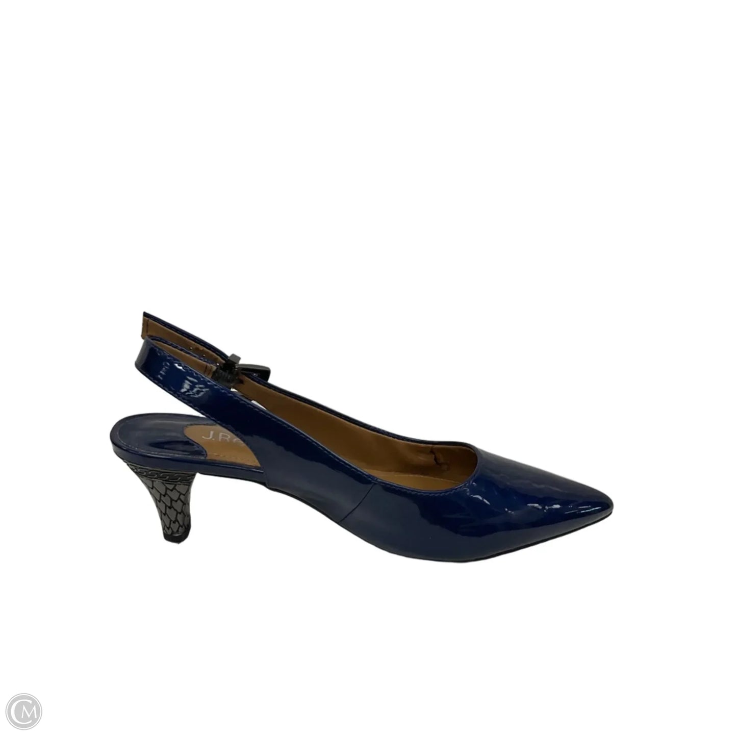 Shoes Heels Kitten By Clothes Mentor In Blue, Size: 7