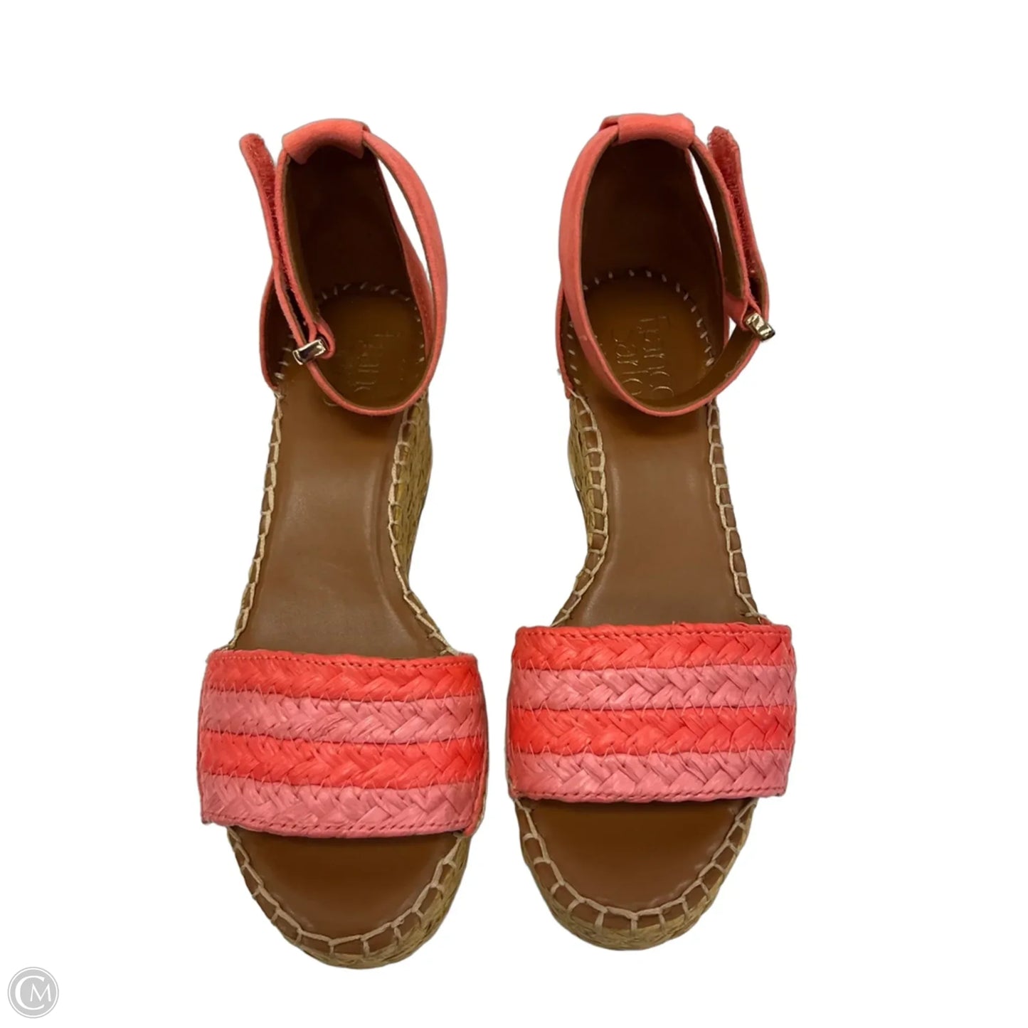 Shoes Heels Wedge By Franco Sarto In Orange, Size: 7