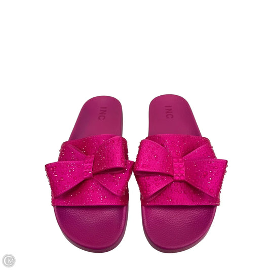 Sandals Flats By Inc In Pink, Size: 10