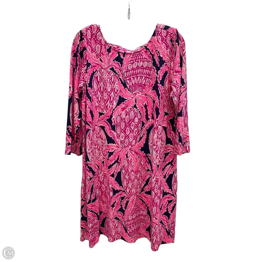 Dress Casual Short By Lilly Pulitzer In Pink, Size: L
