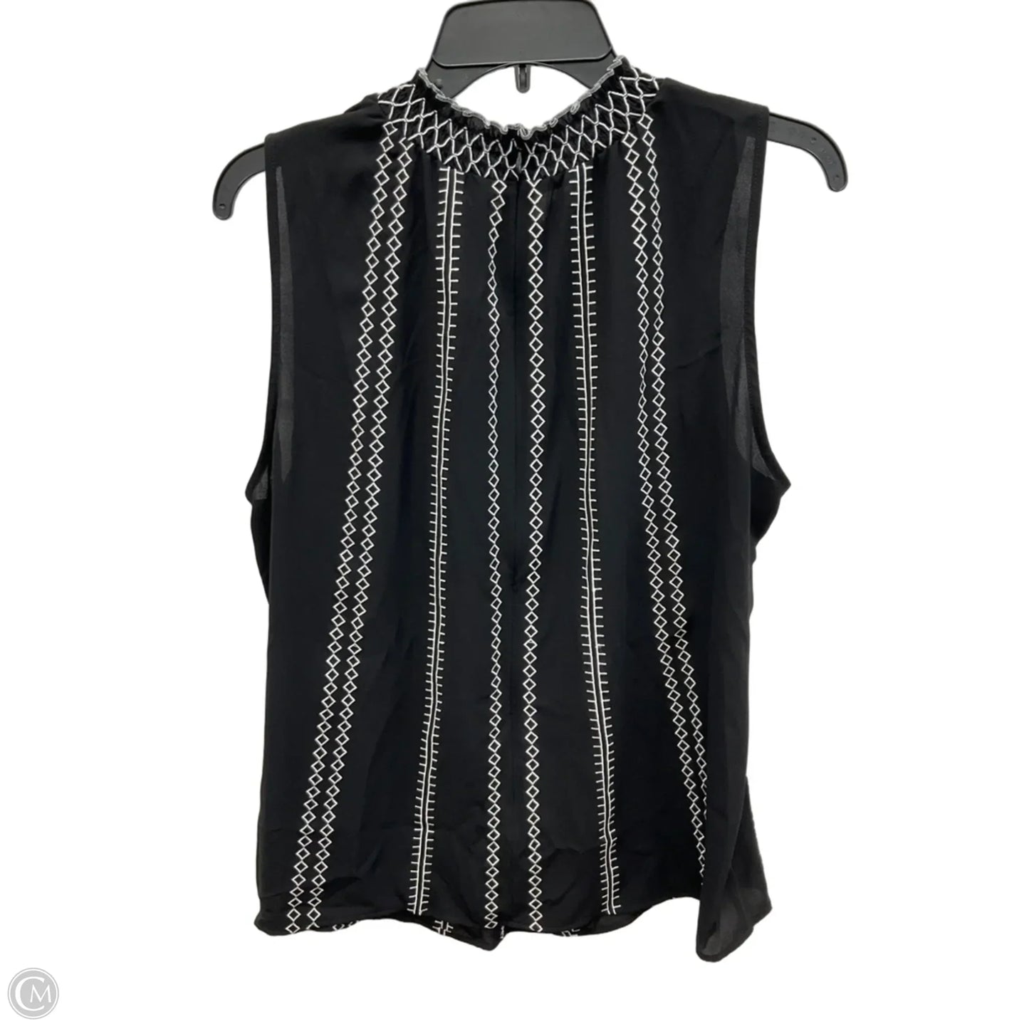 Top Sleeveless By White House Black Market In Black, Size: L