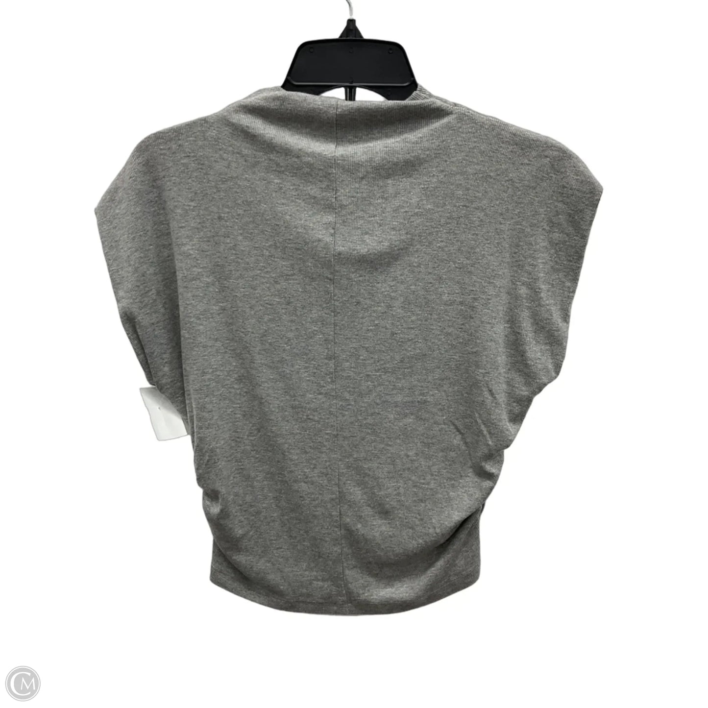 Top Short Sleeve By Michael Stars In Grey, Size: M