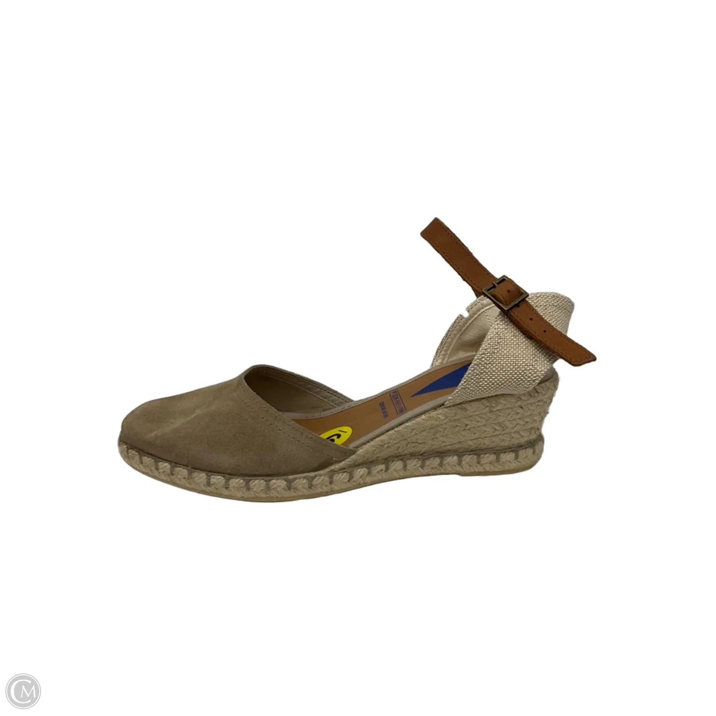 Shoes Heels Wedge By Clothes Mentor In Brown, Size: 9