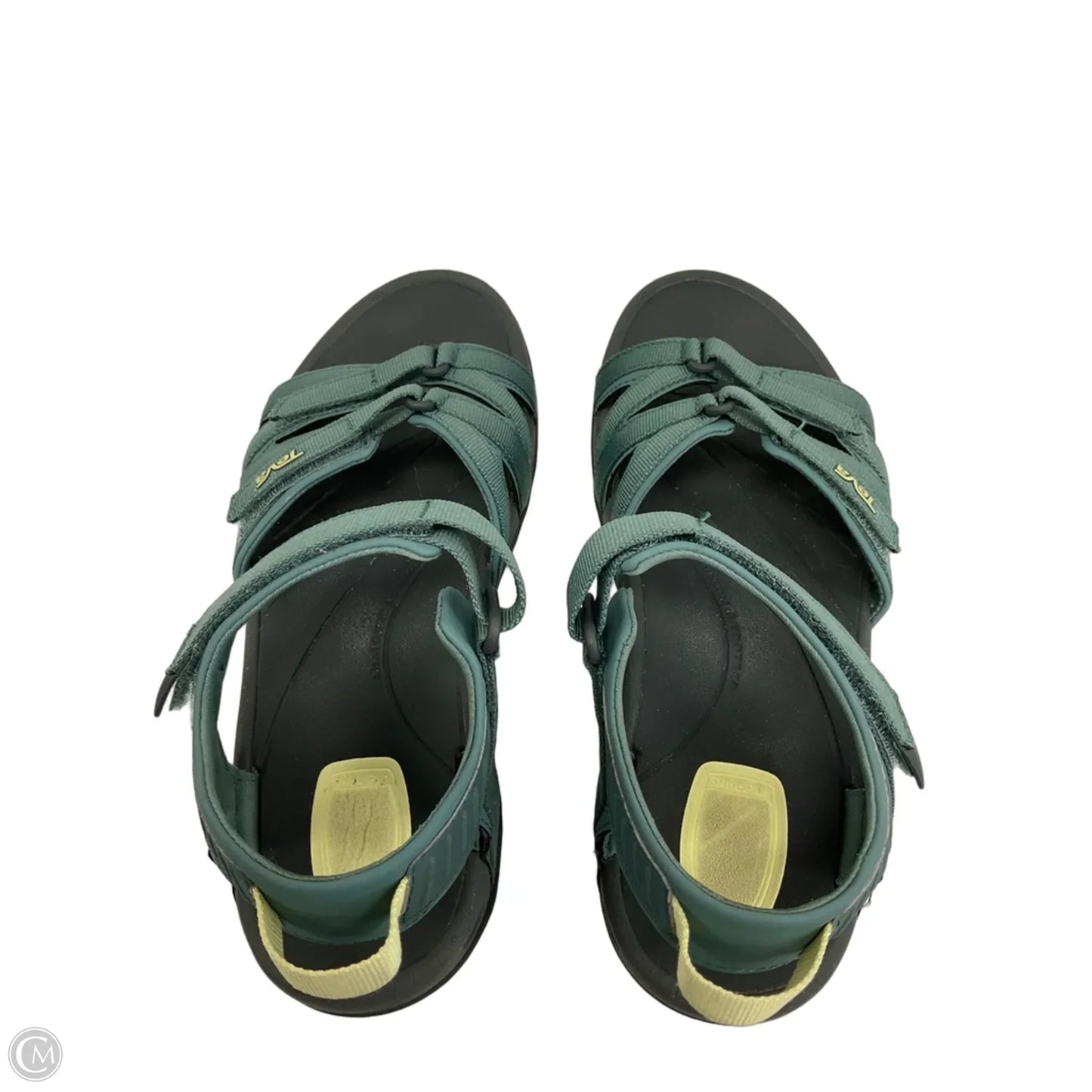 Sandals Flats By Teva In Green, Size: 9