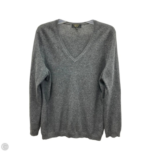 Sweater Cashmere By Charter Club In Grey, Size: L