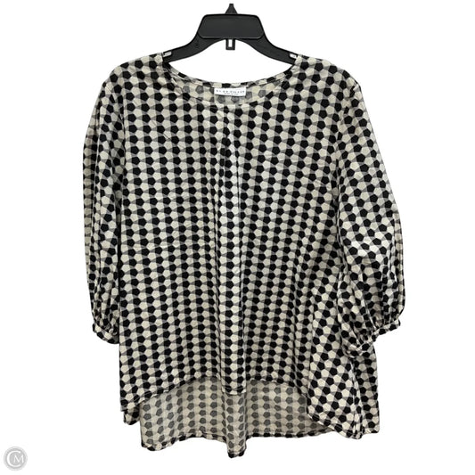 Top Long Sleeve By Bryn Walker In Multi-colored, Size: Xl