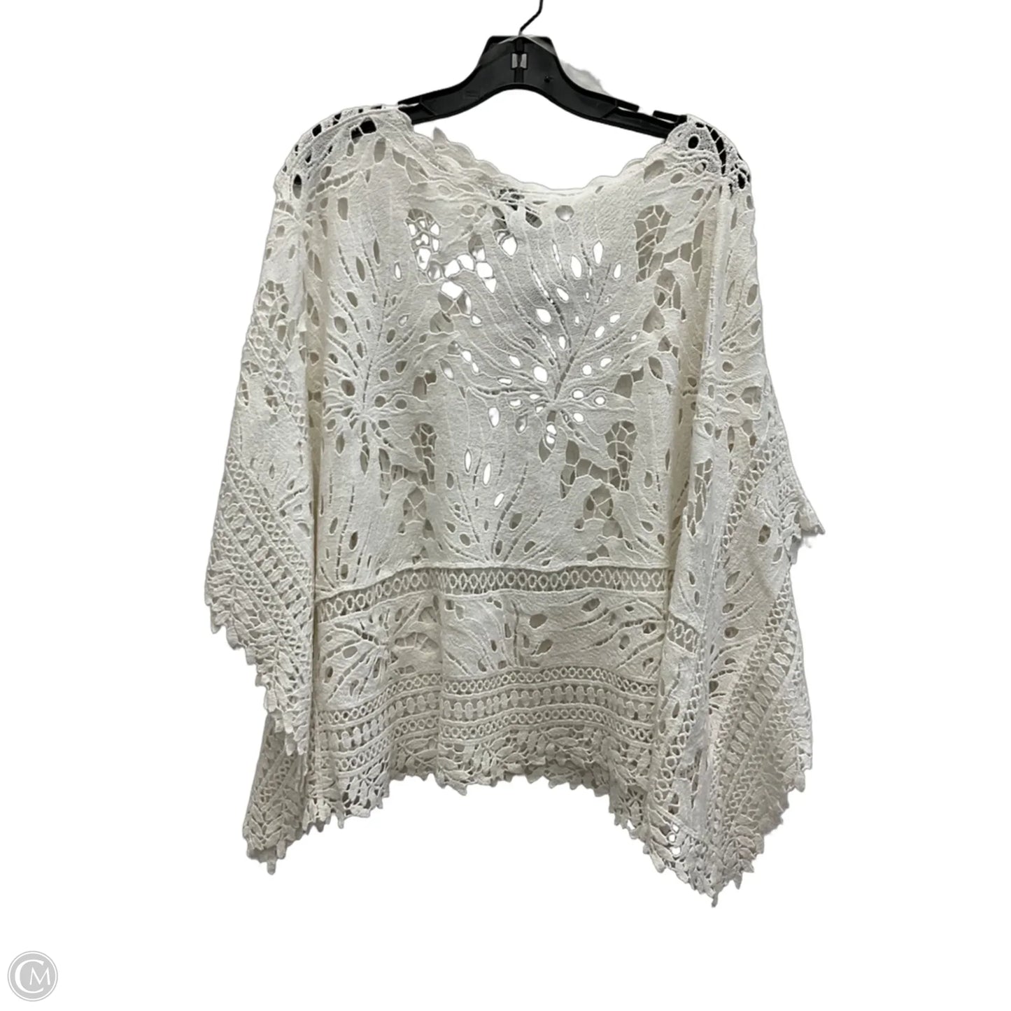 Shawl By Chicos In White, Size: L