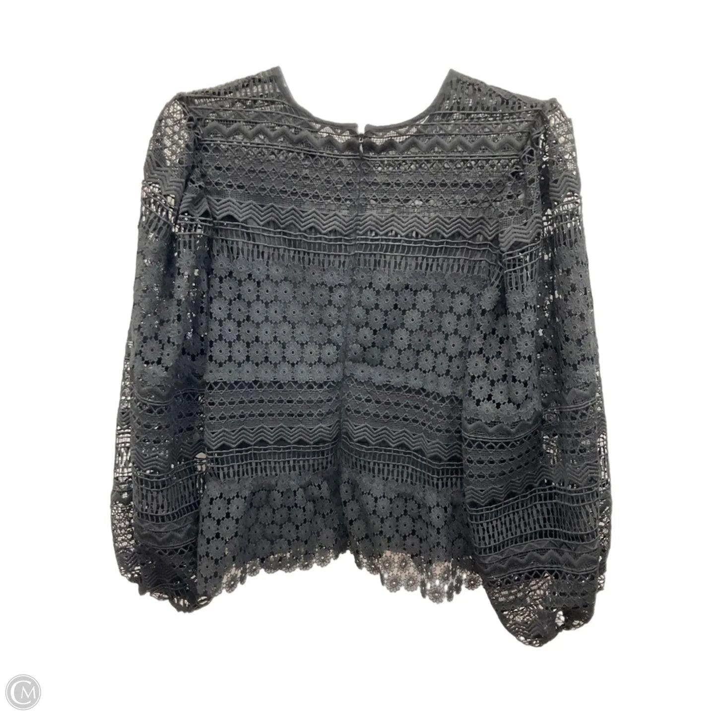 Top Long Sleeve By Express In Black, Size: Xl