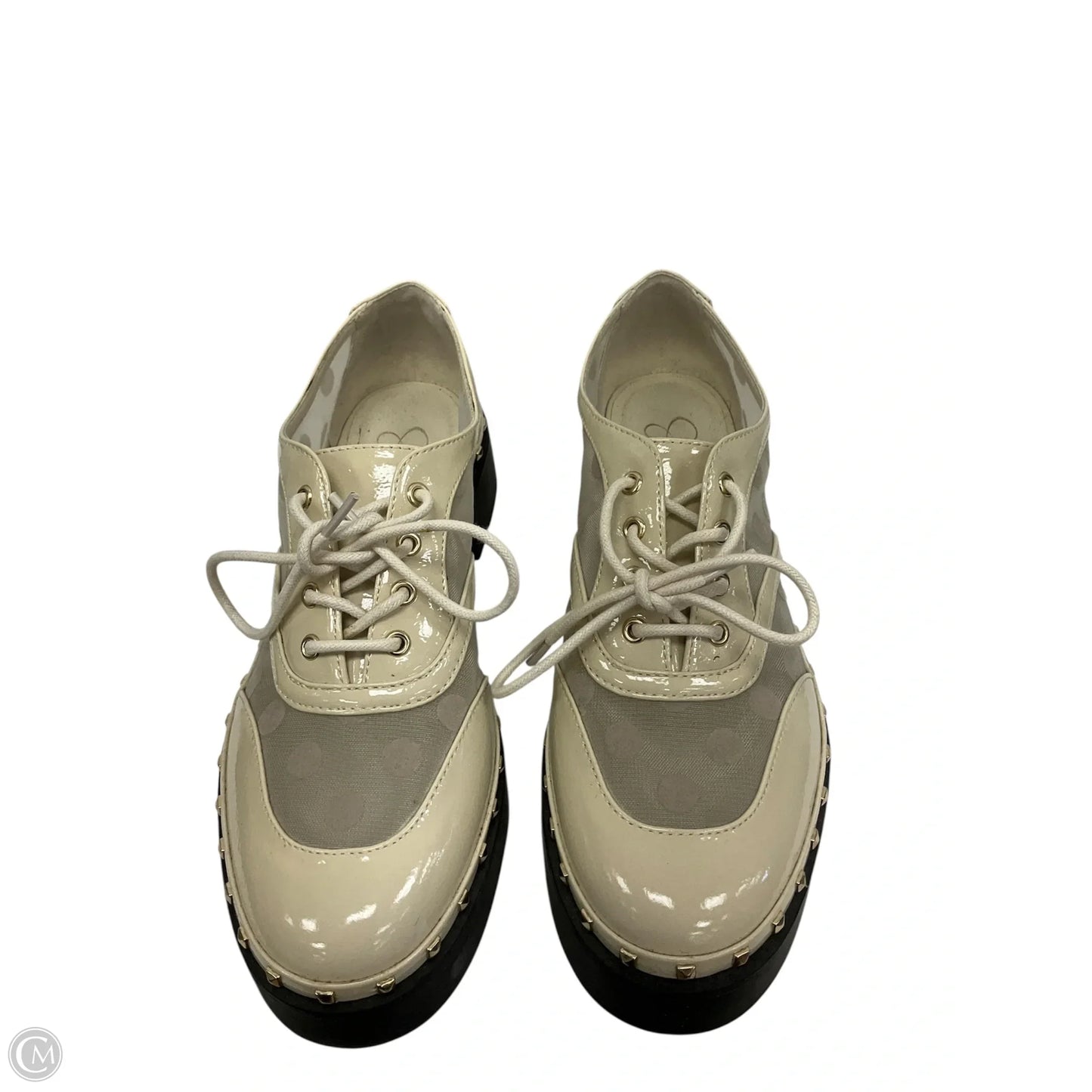 Shoes Heels Block By Jessica Simpson In Cream, Size: 7