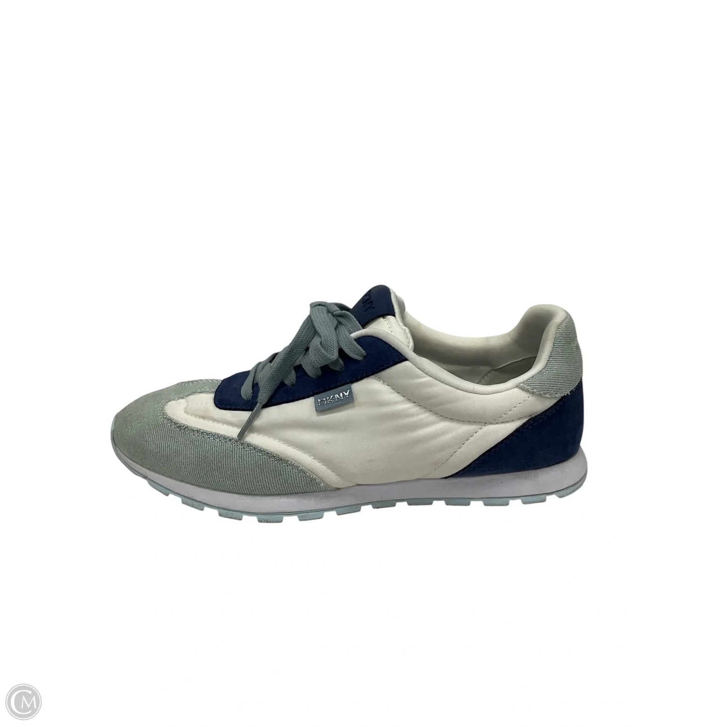 Shoes Sneakers By Dkny In Blue, Size: 7.5