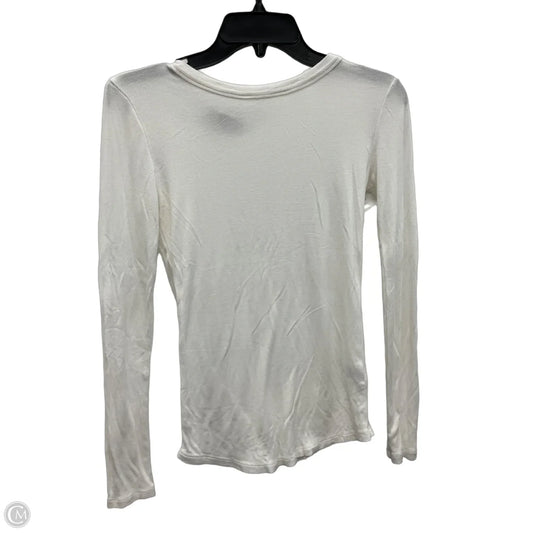 Top Long Sleeve Basic By Bp In White, Size: M