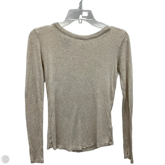 Top Long Sleeve Basic By Bp In Cream, Size: M