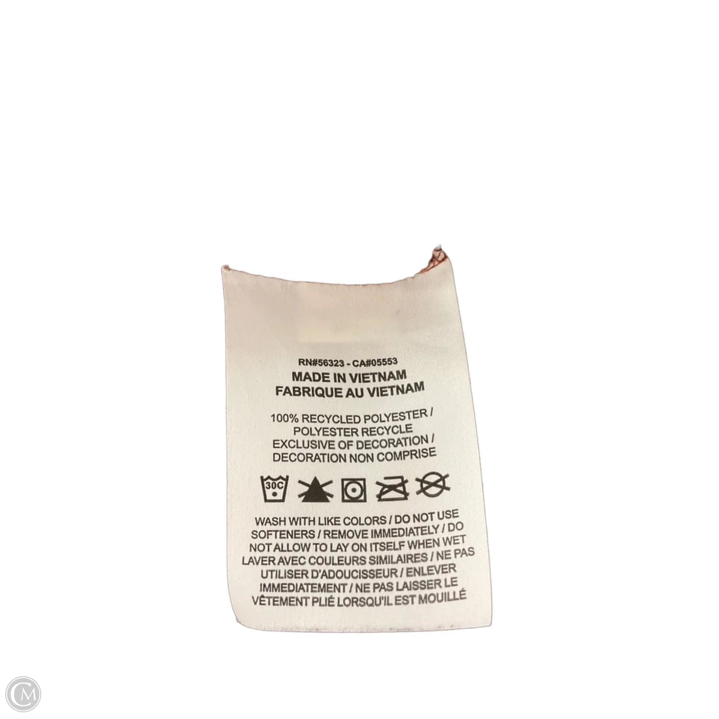 Athletic Tank Top By Nike In Orange, Size: S